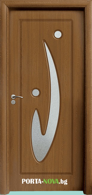 Интериорна врата Стандарт, модел 070, цвят Златен дъб