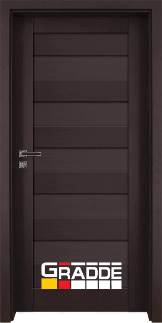 Интериорна врата Gradde Aaven Vоll, Graddex Klasse A ++ - Орех Рибейра