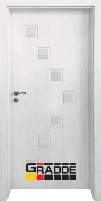 Интериорна врата Gradde Zwinger, Graddex Klasse A, цвят Сибирска лиственица