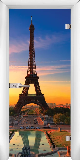 Стъклена Врата Standart Print G 13-12 Бял