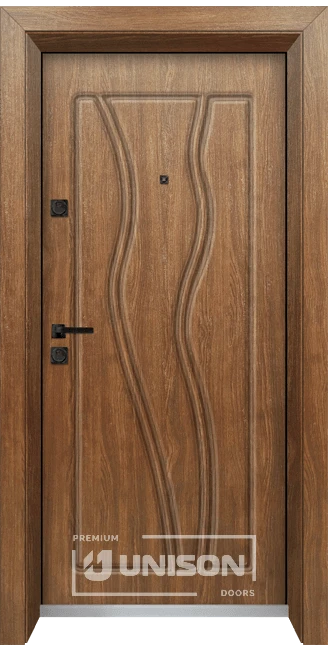 Входна врата Unison Optima 4542p Императорска Акация