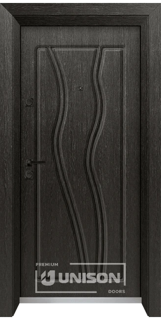 Входна Врата Unison Optima 4542p цвят Черна Мура