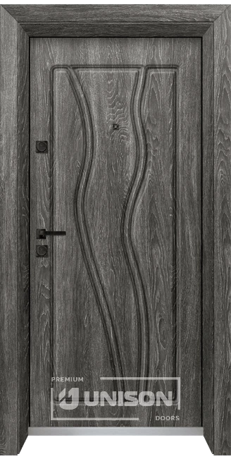 Входна врата Unison Optima 4542p Сив Ясен