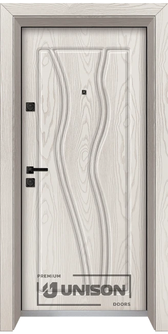 Входна врата Unison Optima 4542p Цвят Бяка Мура